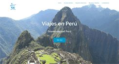 Desktop Screenshot of peruviajesyhuellas.com